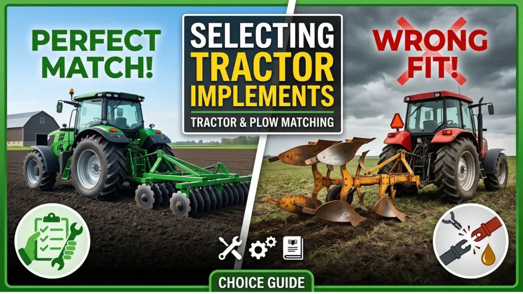 How to Choose the Right Agricultural Implement for Your Tractor